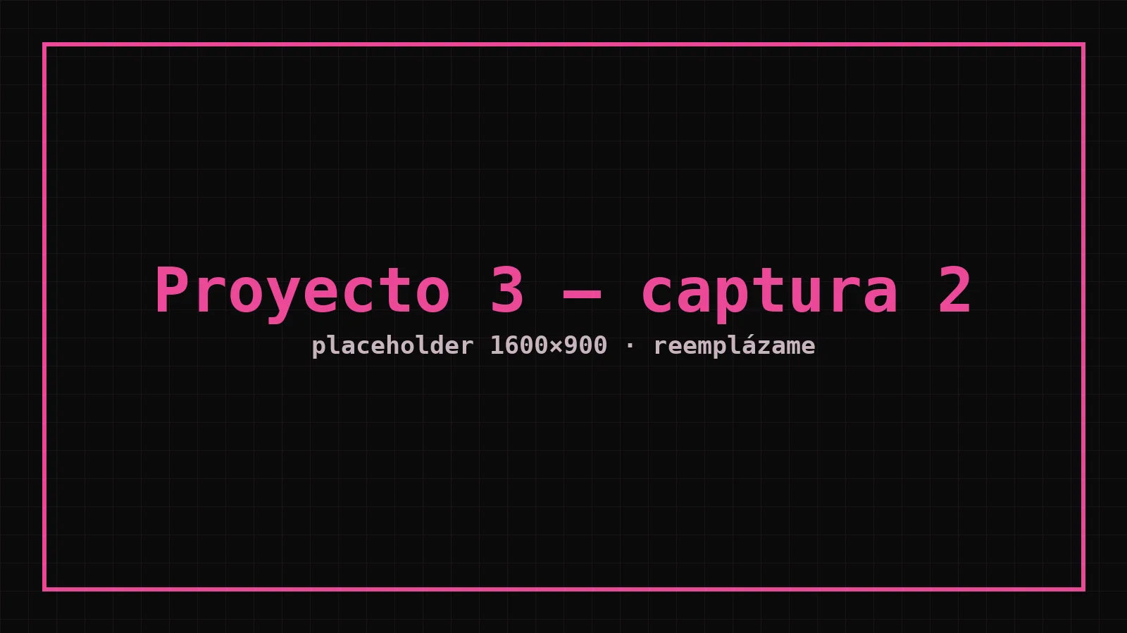 Proyecto 3 – captura 2