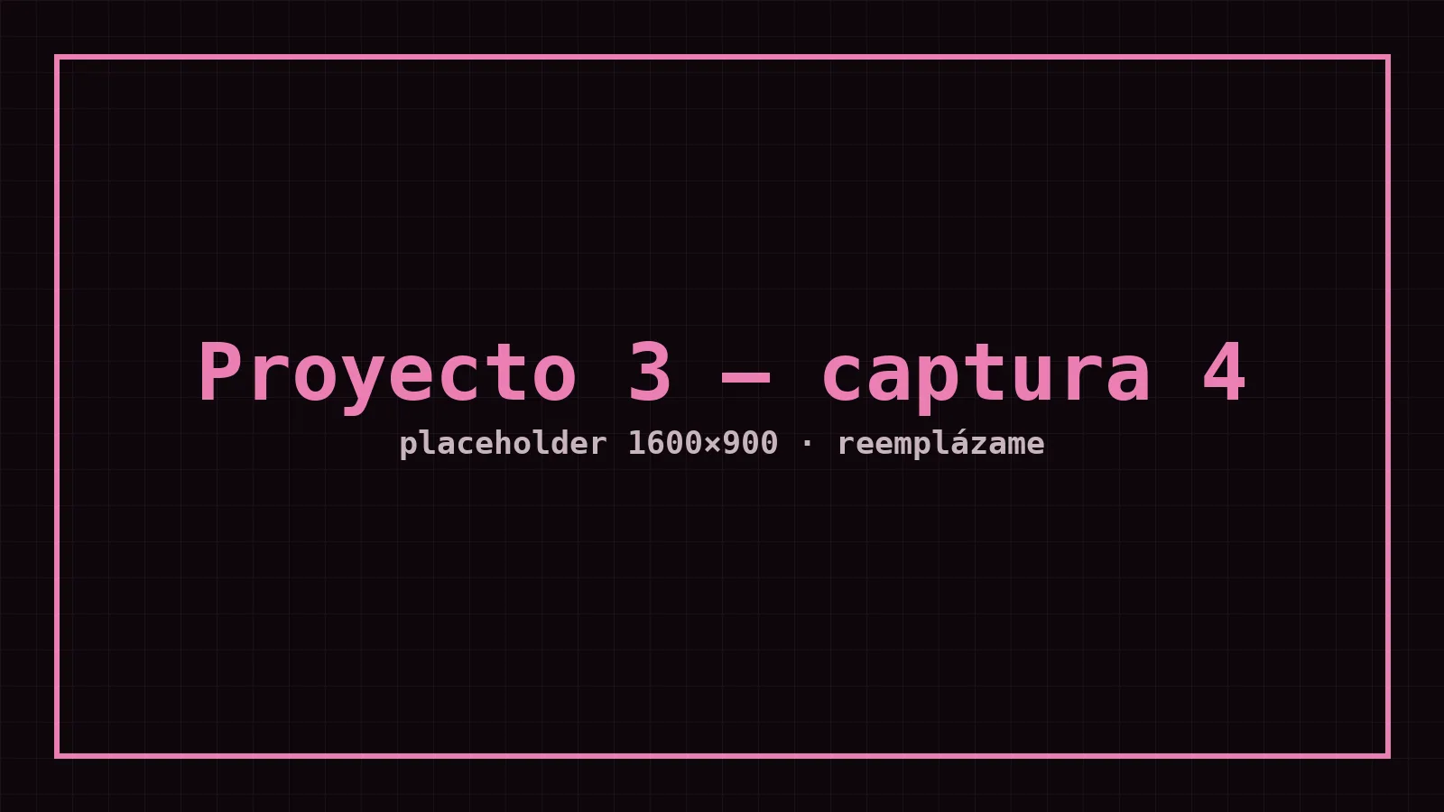 Proyecto 3 – captura 4
